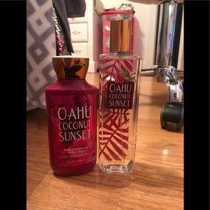 Bath & Body works spray and lotion